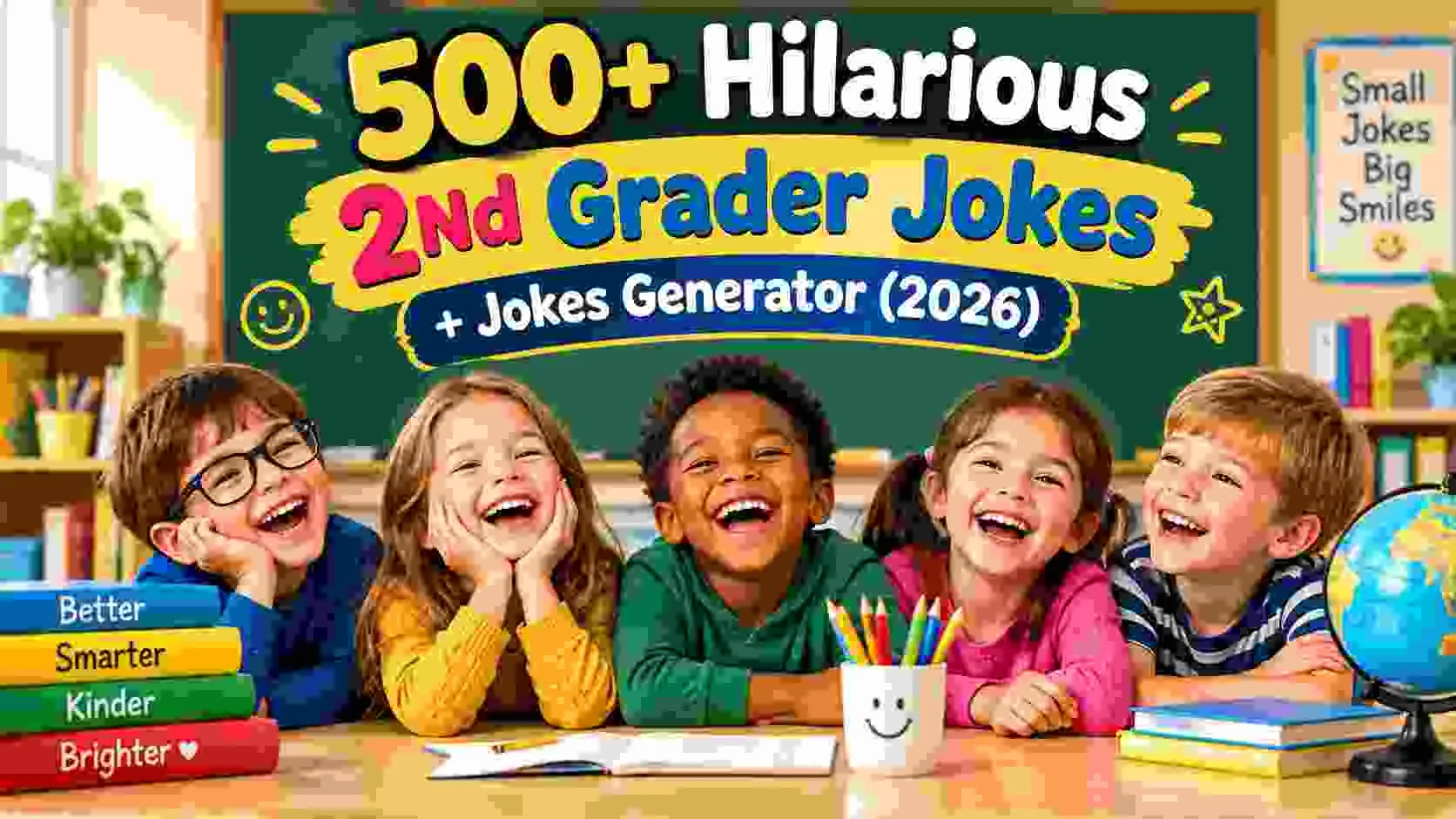 Hilarious 2Nd Grader Jokes + Jokes Generator
