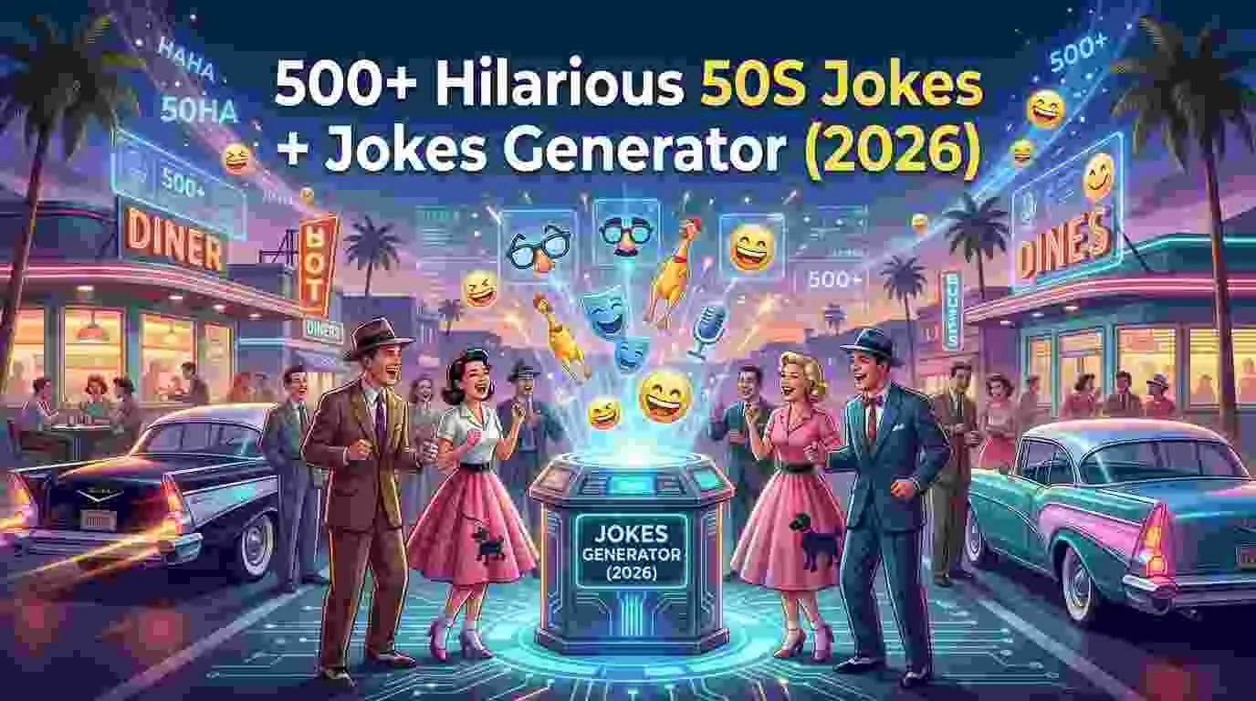Hilarious 50S Jokes + Jokes Generator