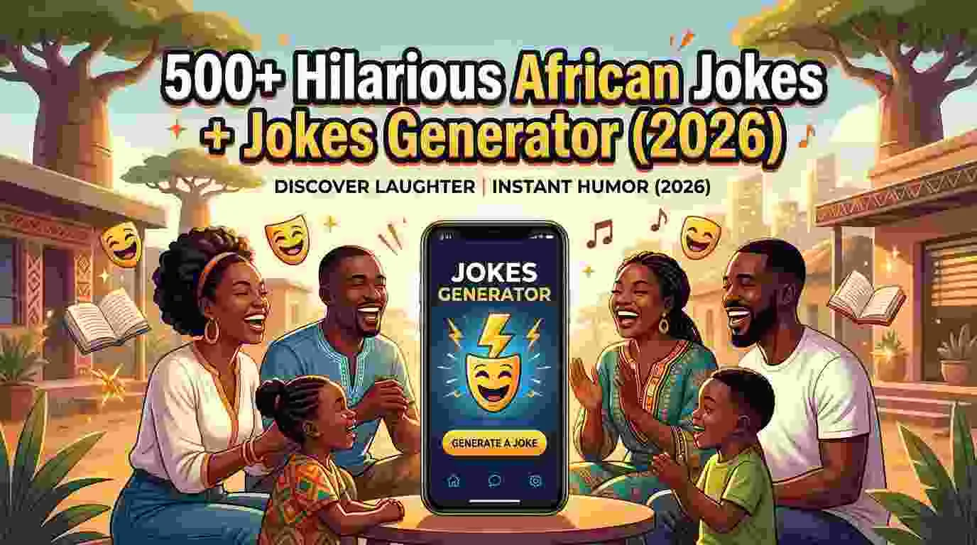 Hilarious African Jokes + Jokes Generator