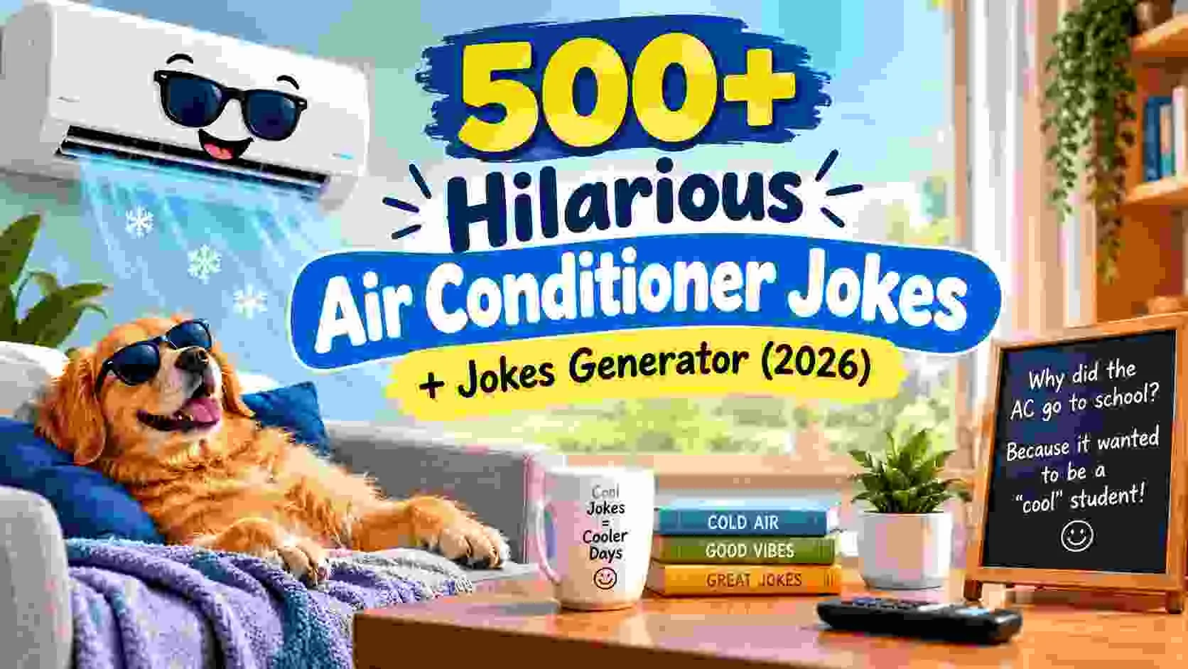 Hilarious Air Conditioner Jokes + Jokes Generator