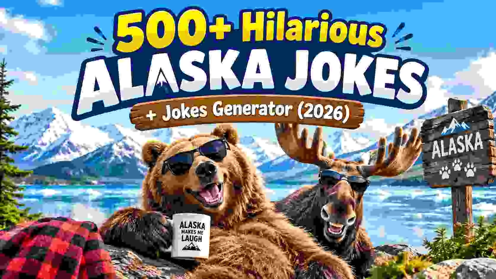 Hilarious Alaska Jokes + Jokes Generator