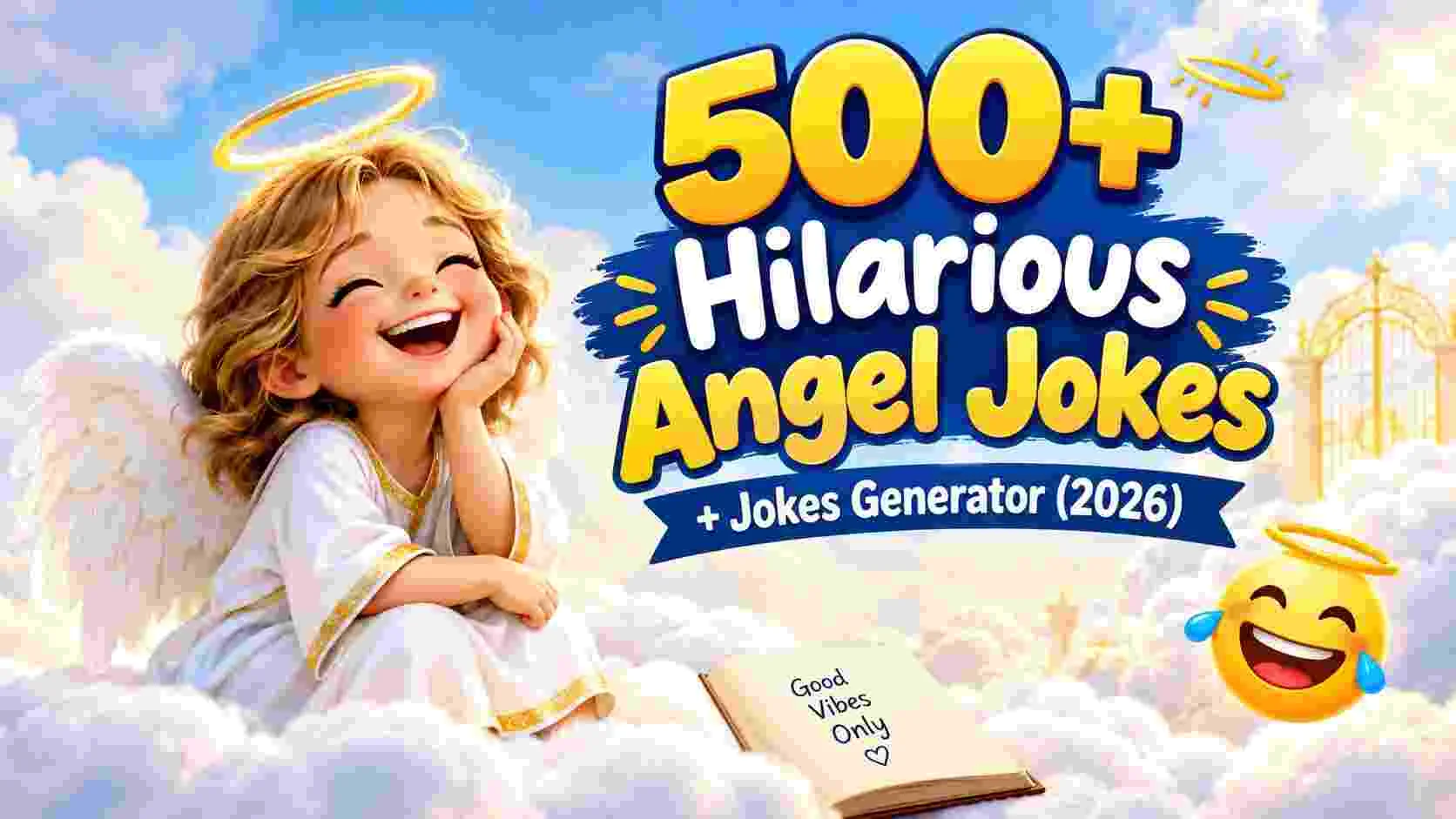Hilarious Angel Jokes + Jokes Generator
