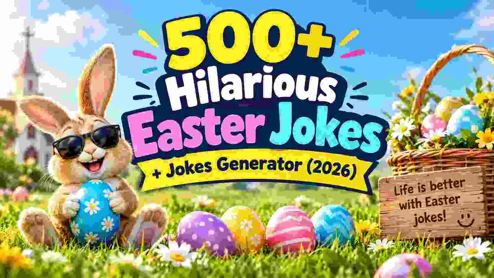 Hilarious Easter Jokes + Jokes Generator