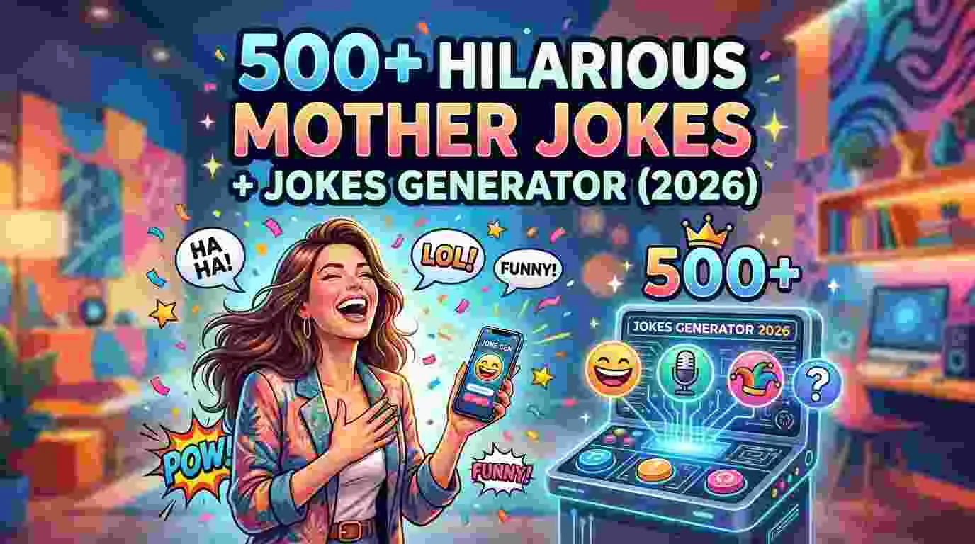 Hilarious Mother Jokes + Jokes Generator