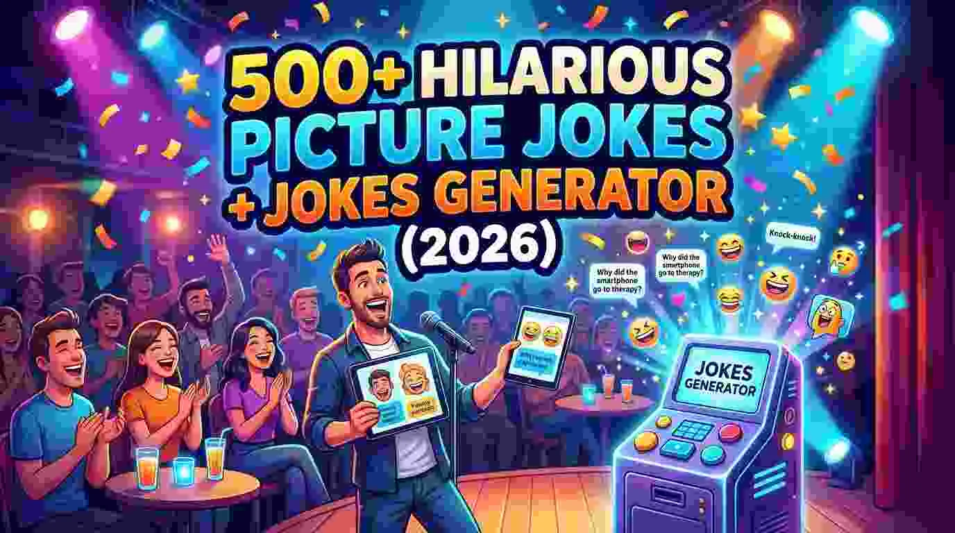 Hilarious Picture Jokes + Jokes Generator