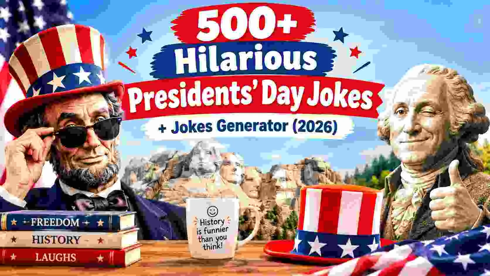 Hilarious Presidents' Day Jokes + Jokes Generator