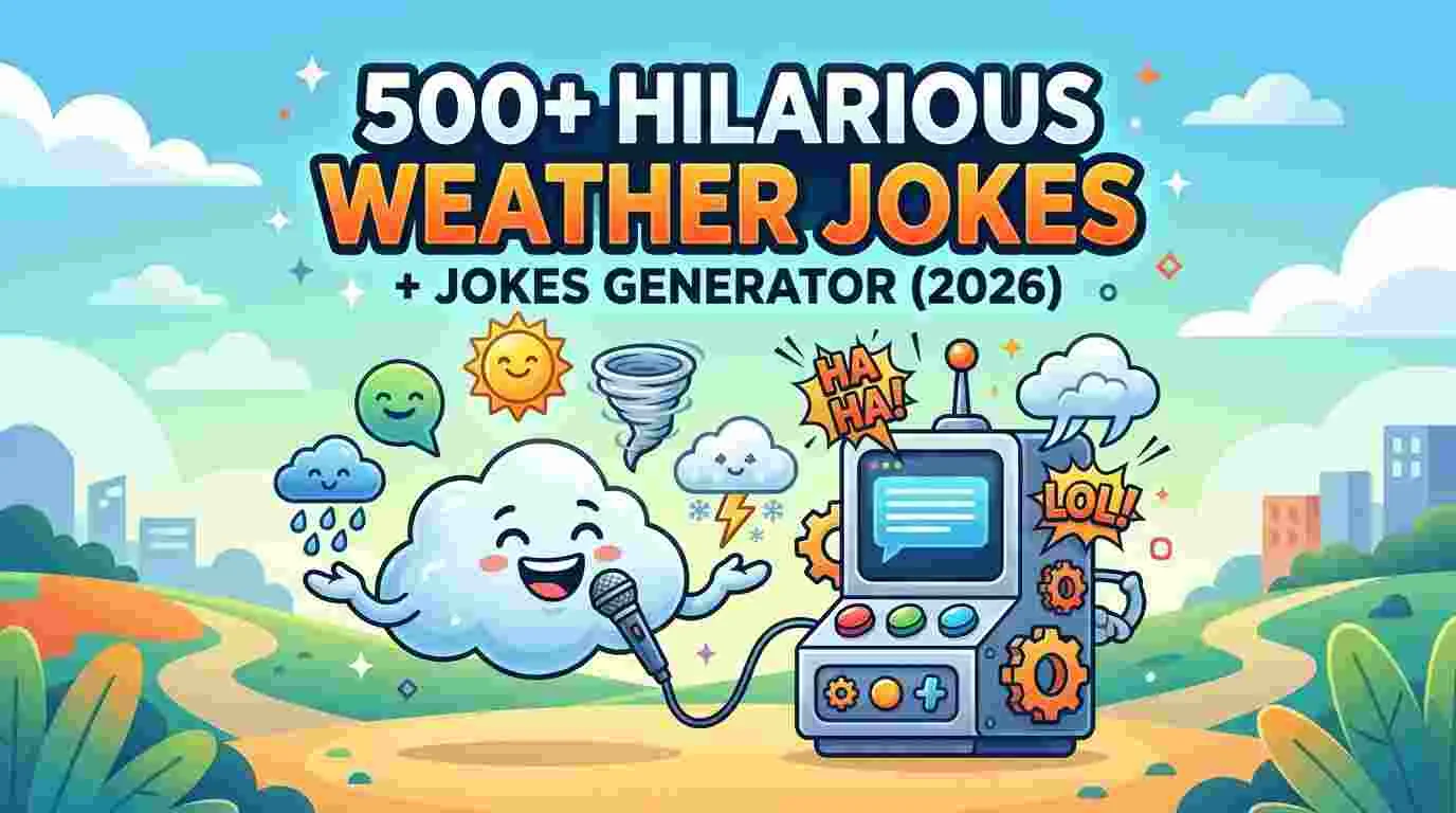 Hilarious Weather Jokes + Jokes Generator